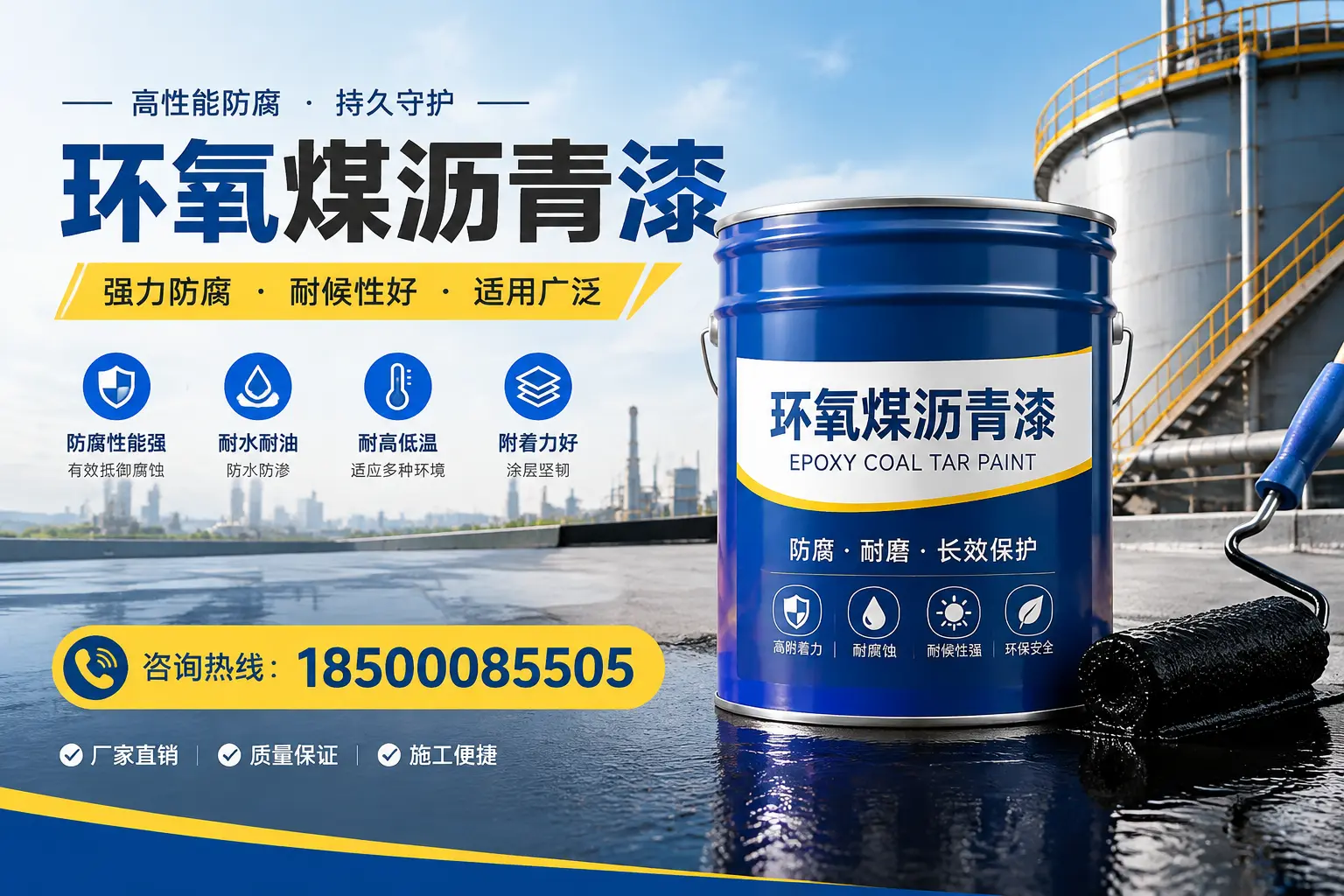 环氧煤沥青漆的储存与运输注意事项,广安企业须知